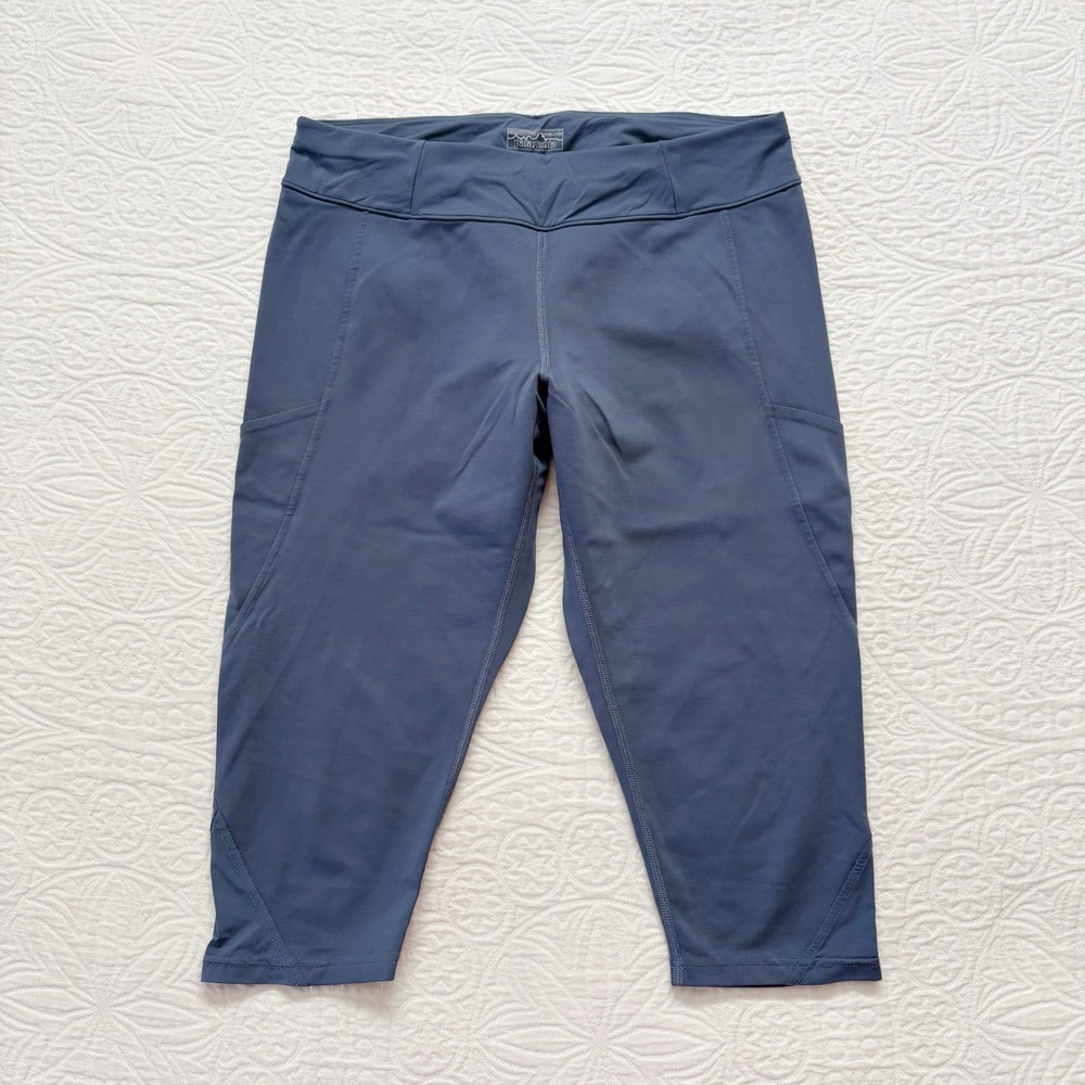 Patagonia Women's Fina Rock Crops Leggings, Dolomite Blue Sz L